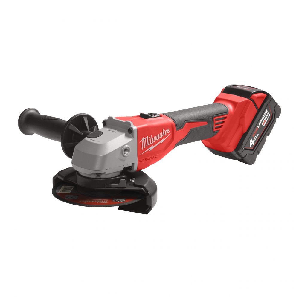 Milwaukee - Bürstenloser Akku-Winkelschleifer 125 mm M18 (M18 BLSAG125X-402X) M18 BLSAG125X-402X